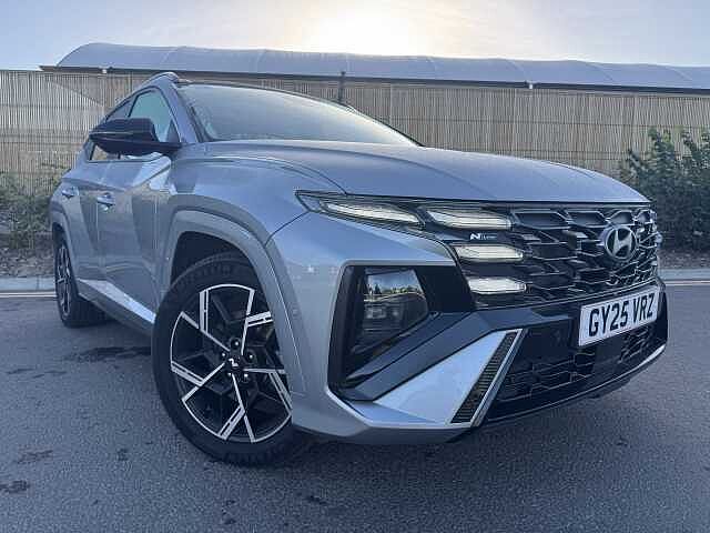 Hyundai TUCSON 1.6T 48V MHD N Line S 5dr 4WD DCT Silver