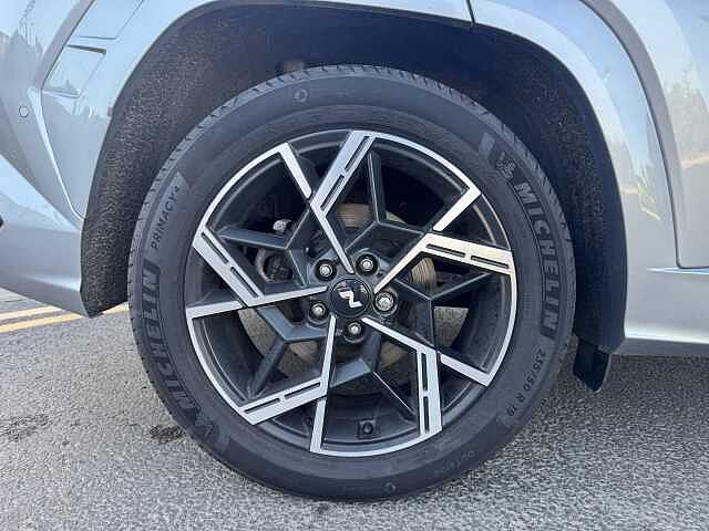 Hyundai TUCSON 1.6T 48V MHD N Line S 5dr 4WD DCT Silver