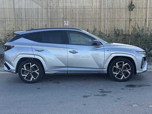 Hyundai TUCSON 1.6T 48V MHD N Line S 5dr 4WD DCT Silver