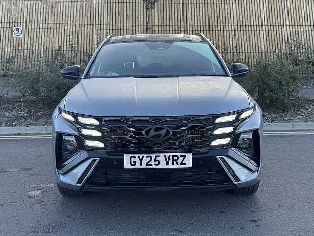 Hyundai TUCSON 1.6T 48V MHD N Line S 5dr 4WD DCT Silver