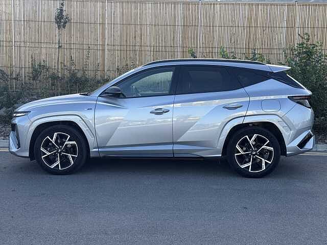 Hyundai TUCSON 1.6T 48V MHD N Line S 5dr 4WD DCT Silver