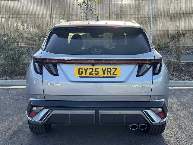 Hyundai TUCSON 1.6T 48V MHD N Line S 5dr 4WD DCT Silver