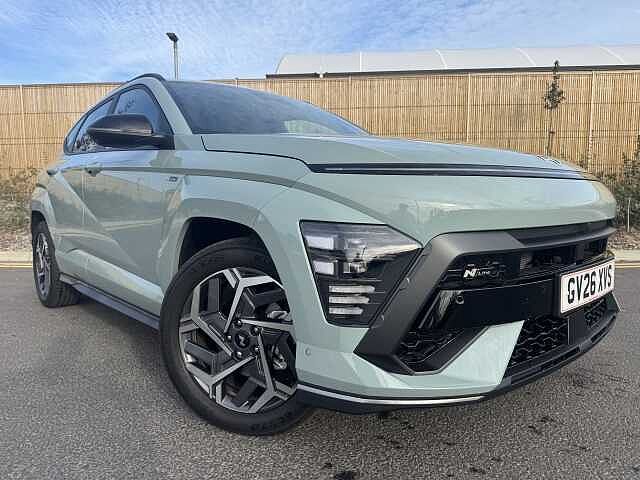 Hyundai KONA 1.6 Hybrid 138 N Line S 5dr DCT Green