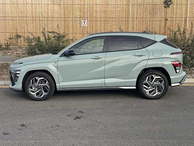 Hyundai KONA 1.6 Hybrid 138 N Line S 5dr DCT Green
