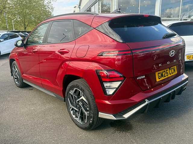 Hyundai KONA 1.6T 138 N Line 5dr DCT Red