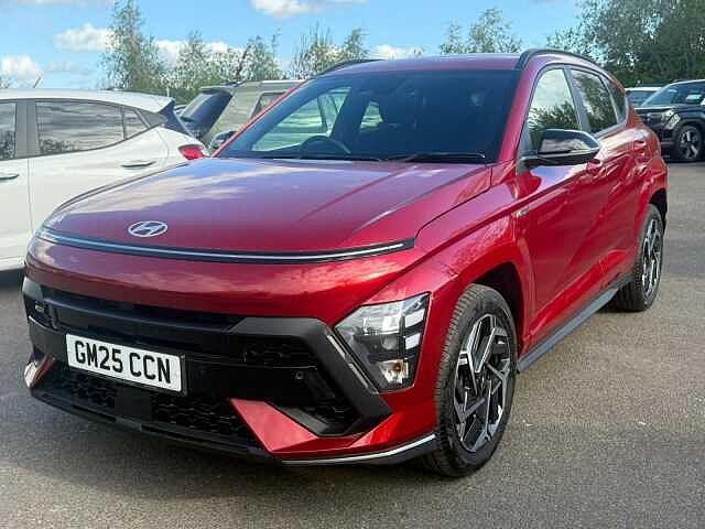 Hyundai KONA 1.6T 138 N Line 5dr DCT Red