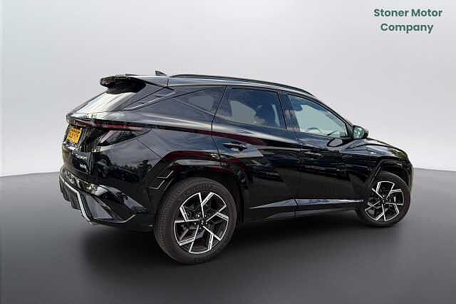 Hyundai TUCSON 1.6T 239 Hybrid N Line S 5dr Auto Black
