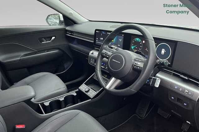 Hyundai KONA 1.6 Hybrid 138 Ultimate 5dr DCT White