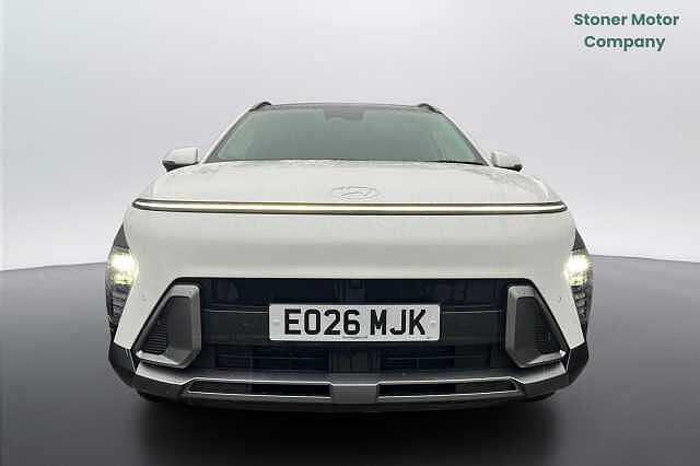 Hyundai KONA 1.6 Hybrid 138 Ultimate 5dr DCT White