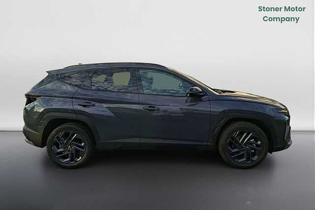 Hyundai TUCSON 1.6T 239 Hybrid Black Line 5dr Auto Grey