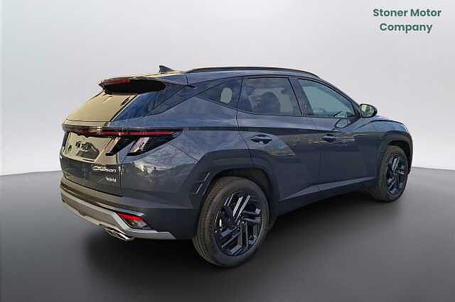 Hyundai TUCSON 1.6T 239 Hybrid Black Line 5dr Auto Grey