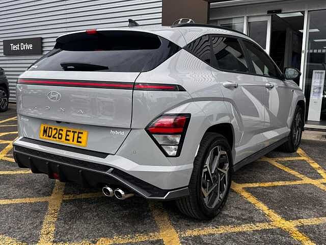 Hyundai KONA 1.6 h-GDi N Line DCT Euro 6 (s/s) 5dr Grey