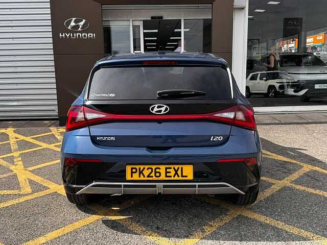 Hyundai I20 1.0 T-GDi Black Line Hatchback 5dr Petrol Manual Euro 6 (s/s) (90 ps) Blue