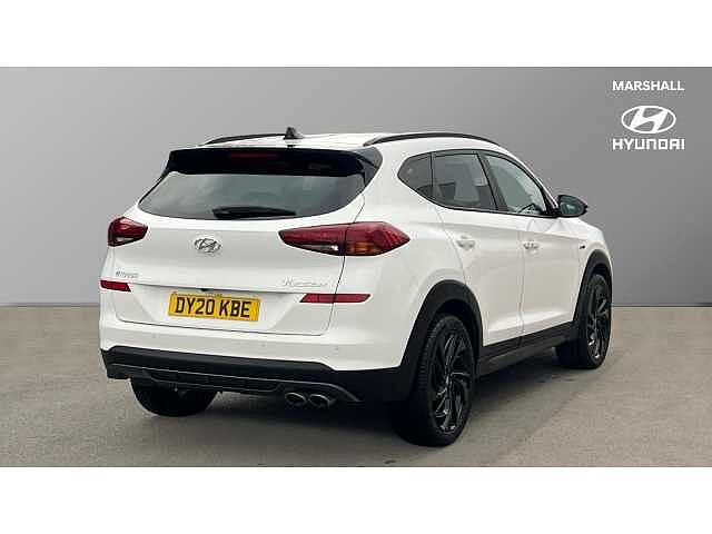 Hyundai TUCSON TUCSON 1.6 CRDi 48V MHD 136 N Line 5dr 2WD DCT White