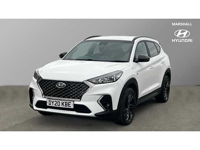 Hyundai TUCSON TUCSON 1.6 CRDi 48V MHD 136 N Line 5dr 2WD DCT White