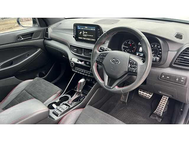 Hyundai TUCSON TUCSON 1.6 CRDi 48V MHD 136 N Line 5dr 2WD DCT White