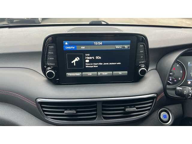 Hyundai TUCSON TUCSON 1.6 CRDi 48V MHD 136 N Line 5dr 2WD DCT White