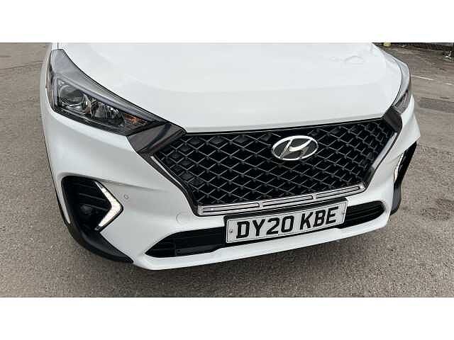 Hyundai TUCSON TUCSON 1.6 CRDi 48V MHD 136 N Line 5dr 2WD DCT White