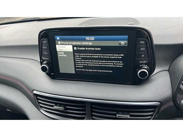 Hyundai TUCSON TUCSON 1.6 CRDi 48V MHD 136 N Line 5dr 2WD DCT White