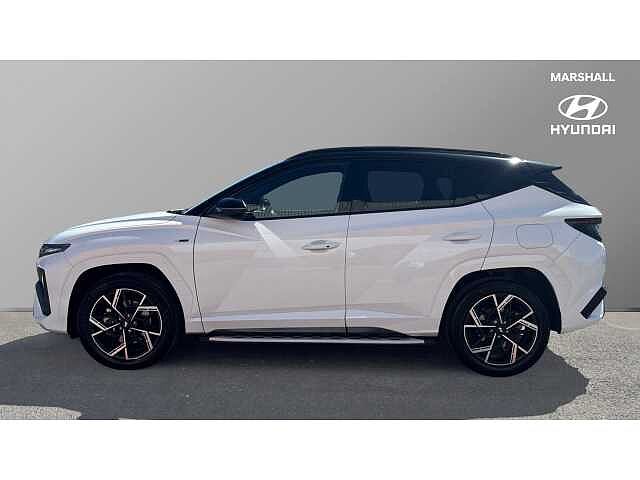 Hyundai TUCSON Tucson 1.6T Hybrid 215ps N Line AU Serenity White