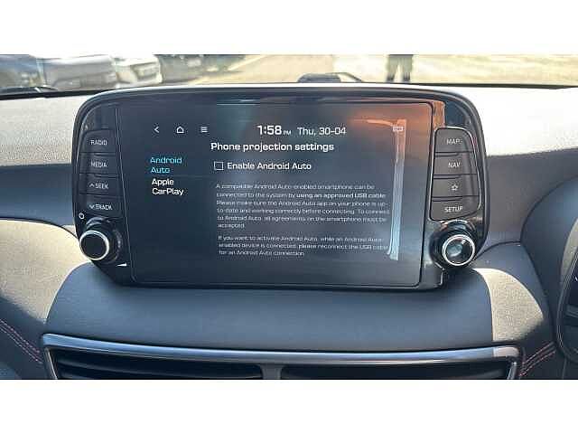 Hyundai TUCSON TUCSON 1.6 TGDi 177 N Line 5dr 2WD RED