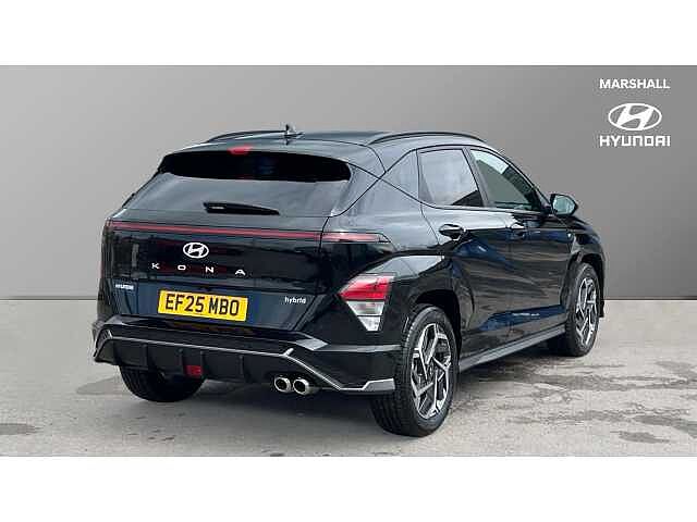 Hyundai KONA KONA 1.6 Hybrid 129 N Line 5dr DCT Black