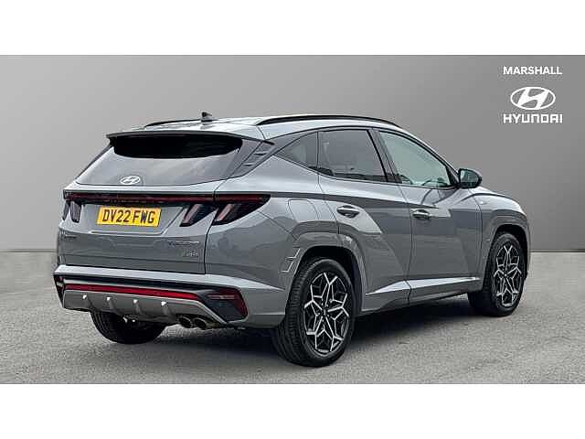 Hyundai TUCSON TUCSON 1.6 TGDi Plug-in Hybrid N Line 5dr 4WD Auto Grey