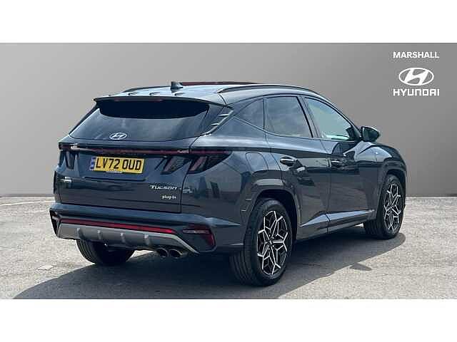 Hyundai TUCSON TUCSON 1.6 TGDi Plug-in Hybrid N Line 5dr 4WD Auto Grey