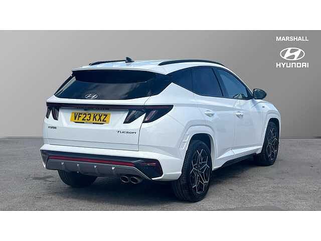 Hyundai TUCSON TUCSON 1.6 TGDi N Line 5dr 2WD Atlas White