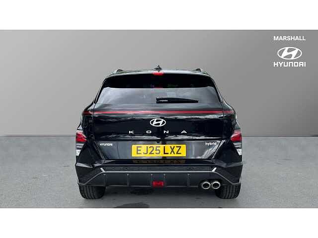 Hyundai KONA KONA 1.6 Hybrid 129 N Line S 5dr DCT Abyss Black