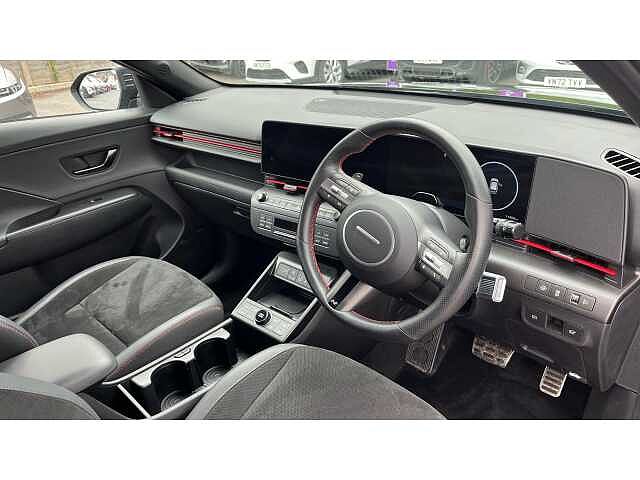 Hyundai KONA KONA 1.6 Hybrid 129 N Line S 5dr DCT Abyss Black