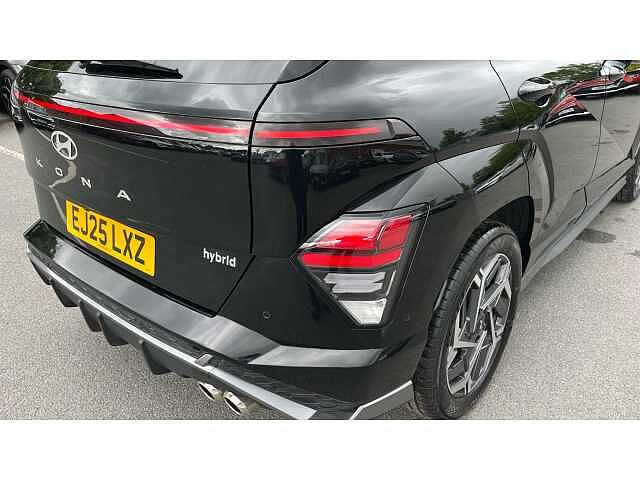 Hyundai KONA KONA 1.6 Hybrid 129 N Line S 5dr DCT Abyss Black