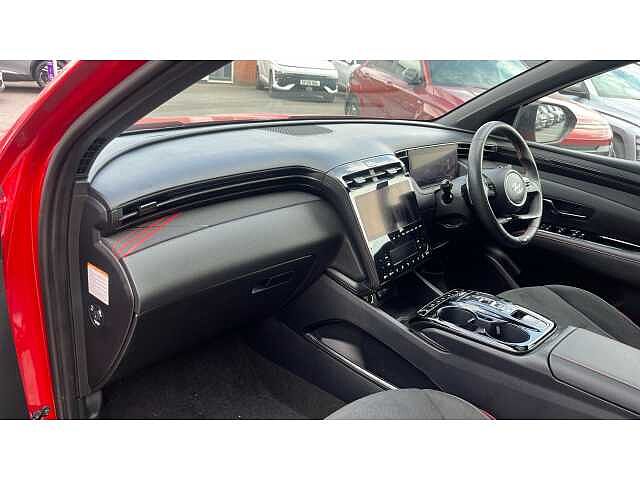 Hyundai TUCSON TUCSON 1.6 TGDi Hybrid 230 N Line S 5dr 2WD Auto Engine Red