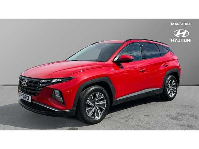 Hyundai TUCSON TUCSON 1.6 TGDi 48V MHD SE Connect 5dr 2WD DCT Engine Red