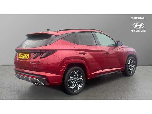 Hyundai TUCSON TUCSON 1.6 TGDi Hybrid 230 N Line S 5dr 2WD Auto Red
