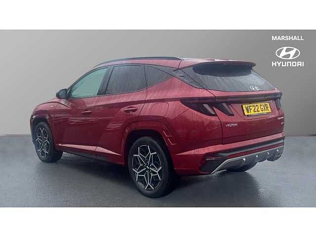 Hyundai TUCSON TUCSON 1.6 TGDi Hybrid 230 N Line S 5dr 2WD Auto Red
