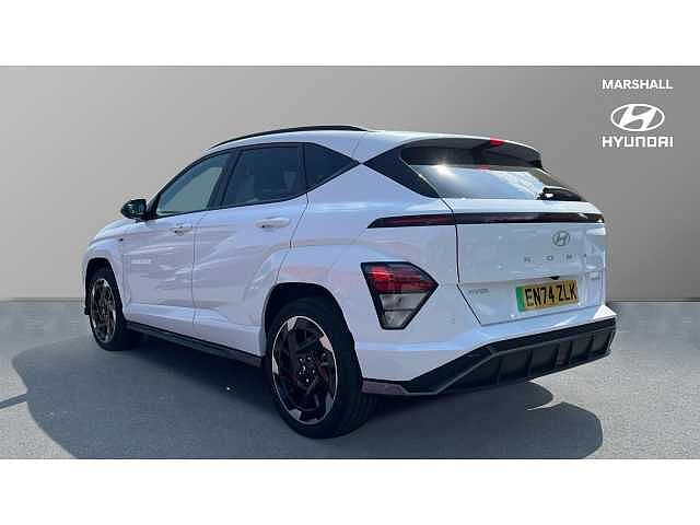 Hyundai KONA KONA 160kW N Line 65kWh 5dr Auto Serenity White