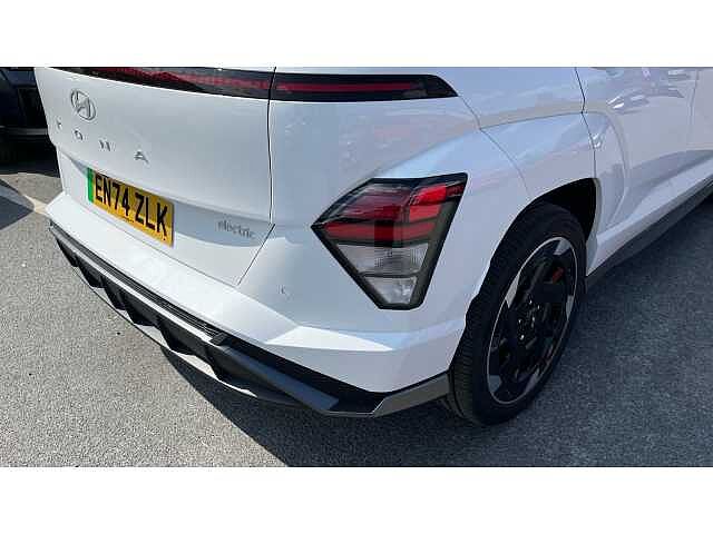 Hyundai KONA KONA 160kW N Line 65kWh 5dr Auto Serenity White