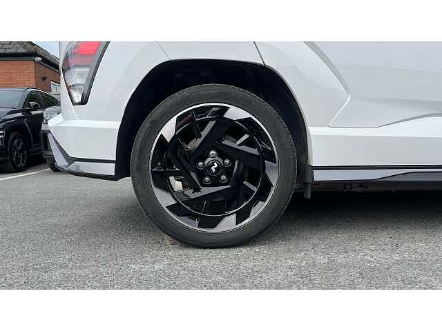Hyundai KONA KONA 160kW N Line 65kWh 5dr Auto Serenity White