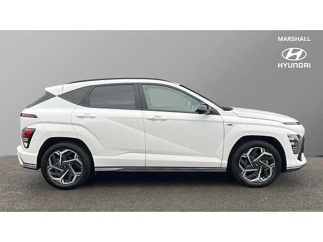 Hyundai KONA KONA 1.6 Hybrid 138 N Line S 5dr DCT Atlas White