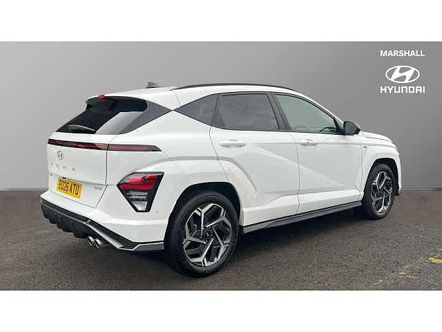 Hyundai KONA KONA 1.6 Hybrid 138 N Line S 5dr DCT Atlas White