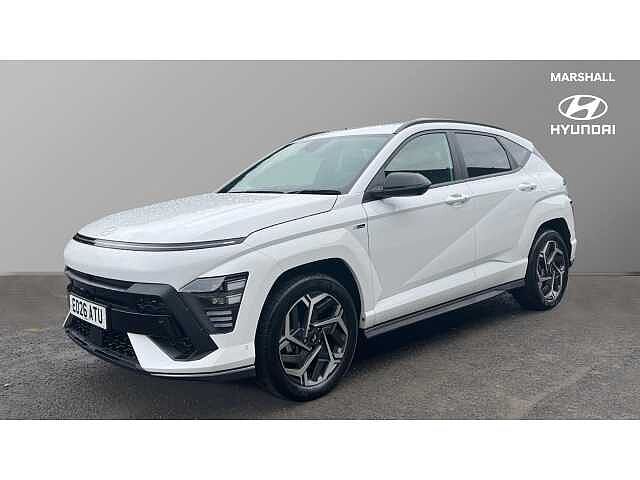 Hyundai KONA KONA 1.6 Hybrid 138 N Line S 5dr DCT Atlas White