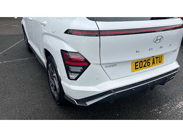 Hyundai KONA KONA 1.6 Hybrid 138 N Line S 5dr DCT Atlas White