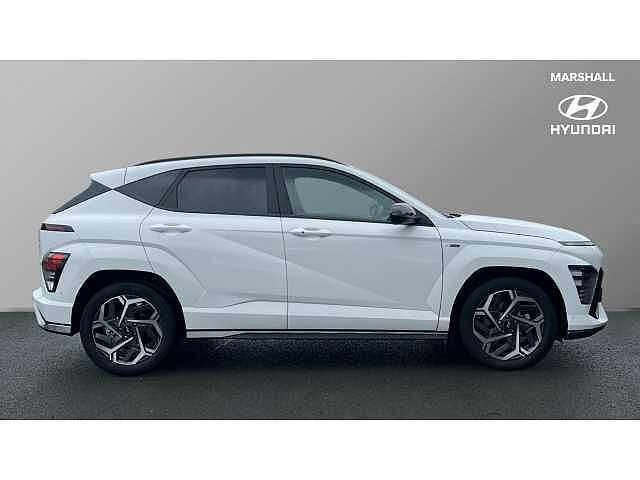 Hyundai KONA KONA 1.6 Hybrid 138 N Line S 5dr DCT White