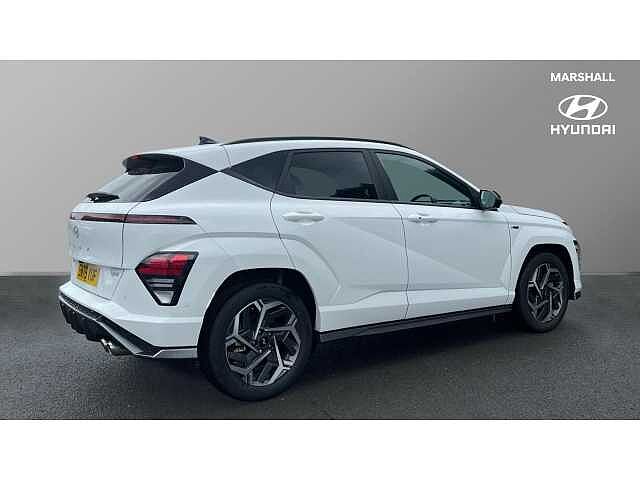 Hyundai KONA KONA 1.6 Hybrid 138 N Line S 5dr DCT White