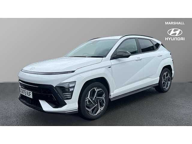 Hyundai KONA KONA 1.6 Hybrid 138 N Line S 5dr DCT White