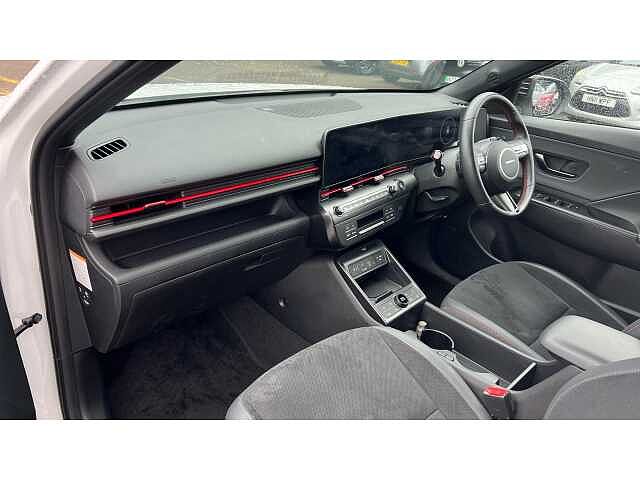 Hyundai KONA KONA 1.6 Hybrid 138 N Line S 5dr DCT White