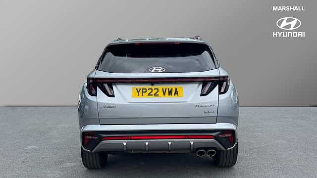 Hyundai TUCSON TUCSON 1.6 TGDi Hybrid 230 N Line 5dr 2WD Auto SILVER