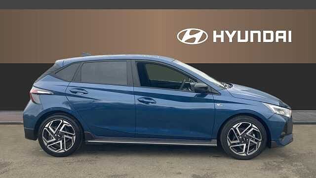 Hyundai I20 1.0T GDi N Line S 5dr DCT Petrol Hatchback Pearl - Vibrant Blue