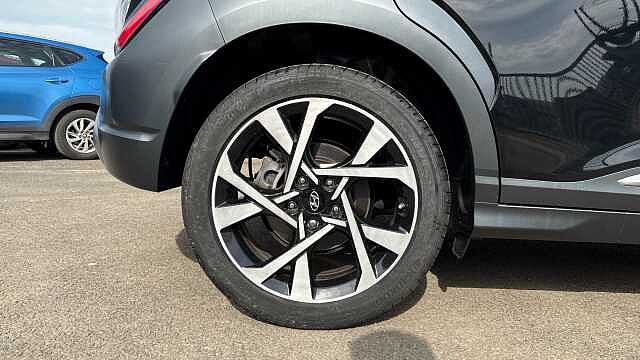 Hyundai KONA 1.0 TGDi 48V MHEV Premium 5dr Petrol Hatchback Black